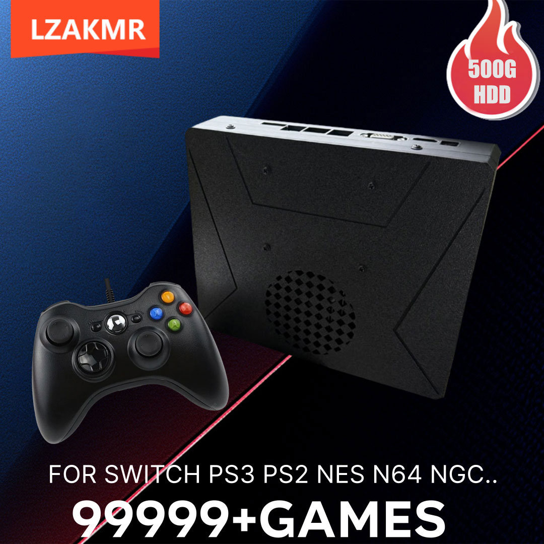 Retro Gaming N64 - LZAKMR S1 Retro Game Console Dual