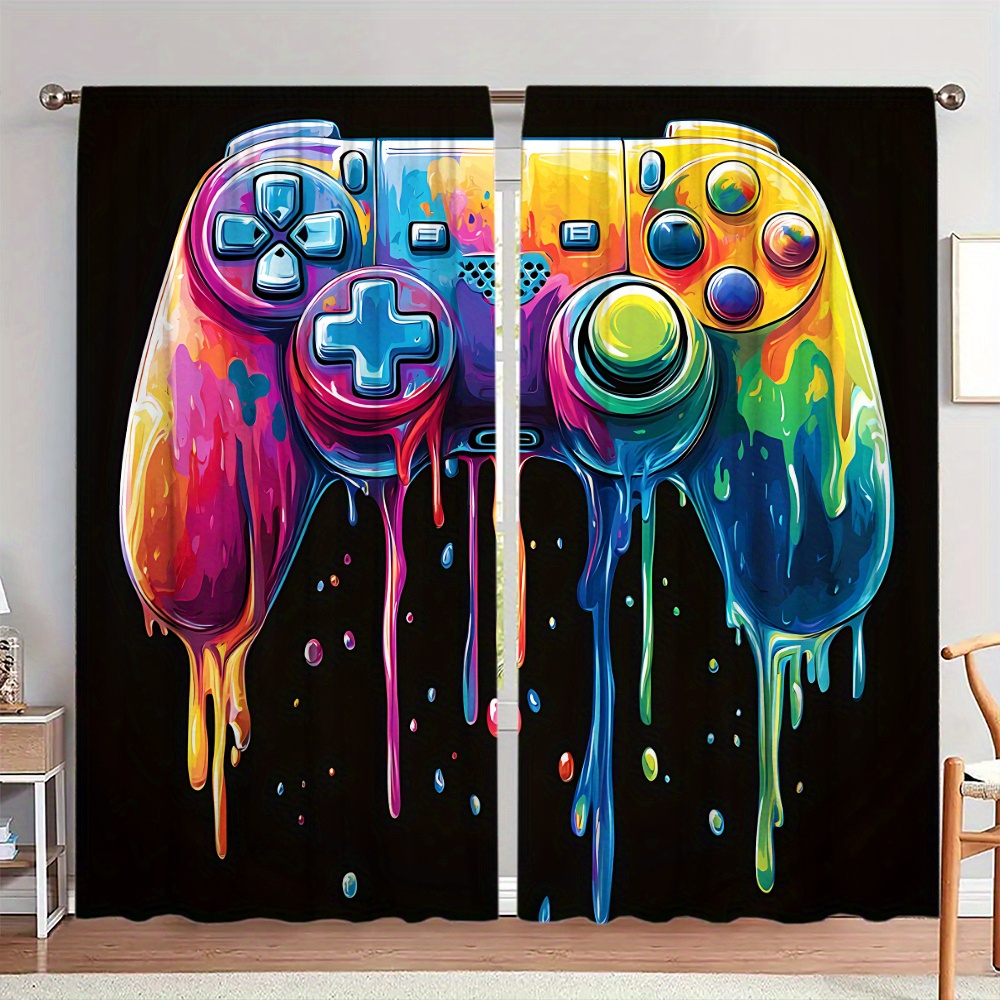 Retro Gaming Youtube - Retro Gaming Controller Gordijn Pop Art
