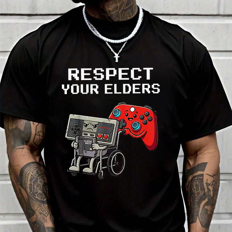 Retro Gaming T Shirt - Retro Gaming Grappige Gamer Controller 80s