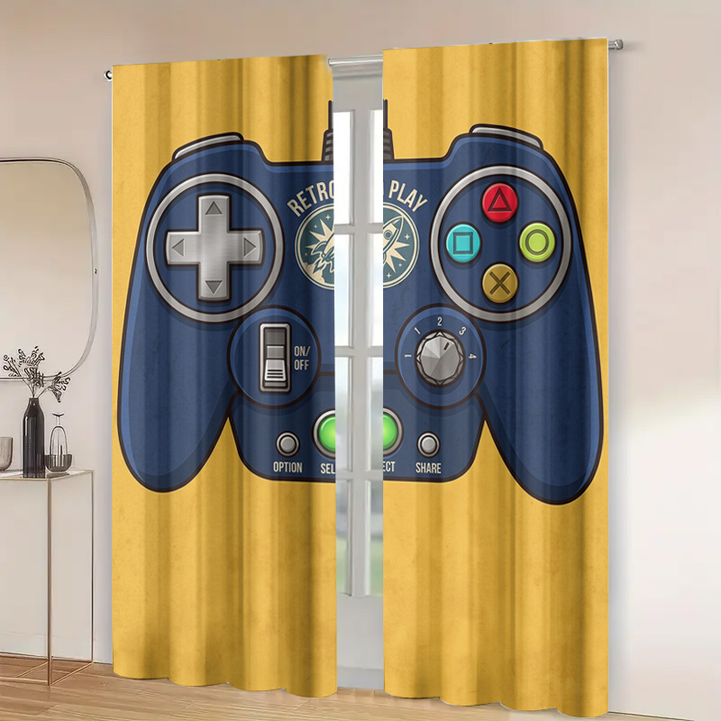 Gaming Controller Gordijnpanee - Retro Gaming Youtube recensie en prijs