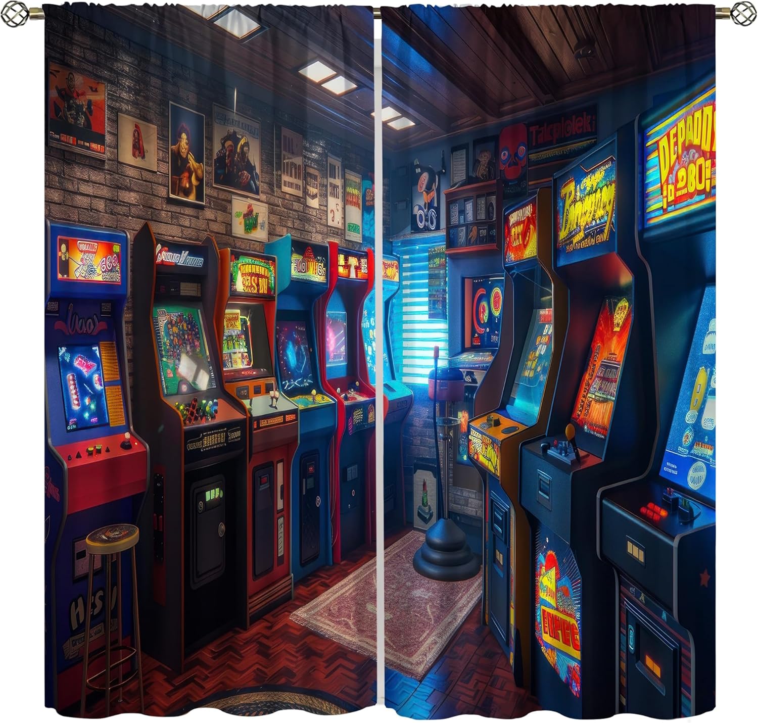 Arcade-verduisteringsgordijnen - Retro Gaming Youtube recensie en prijs