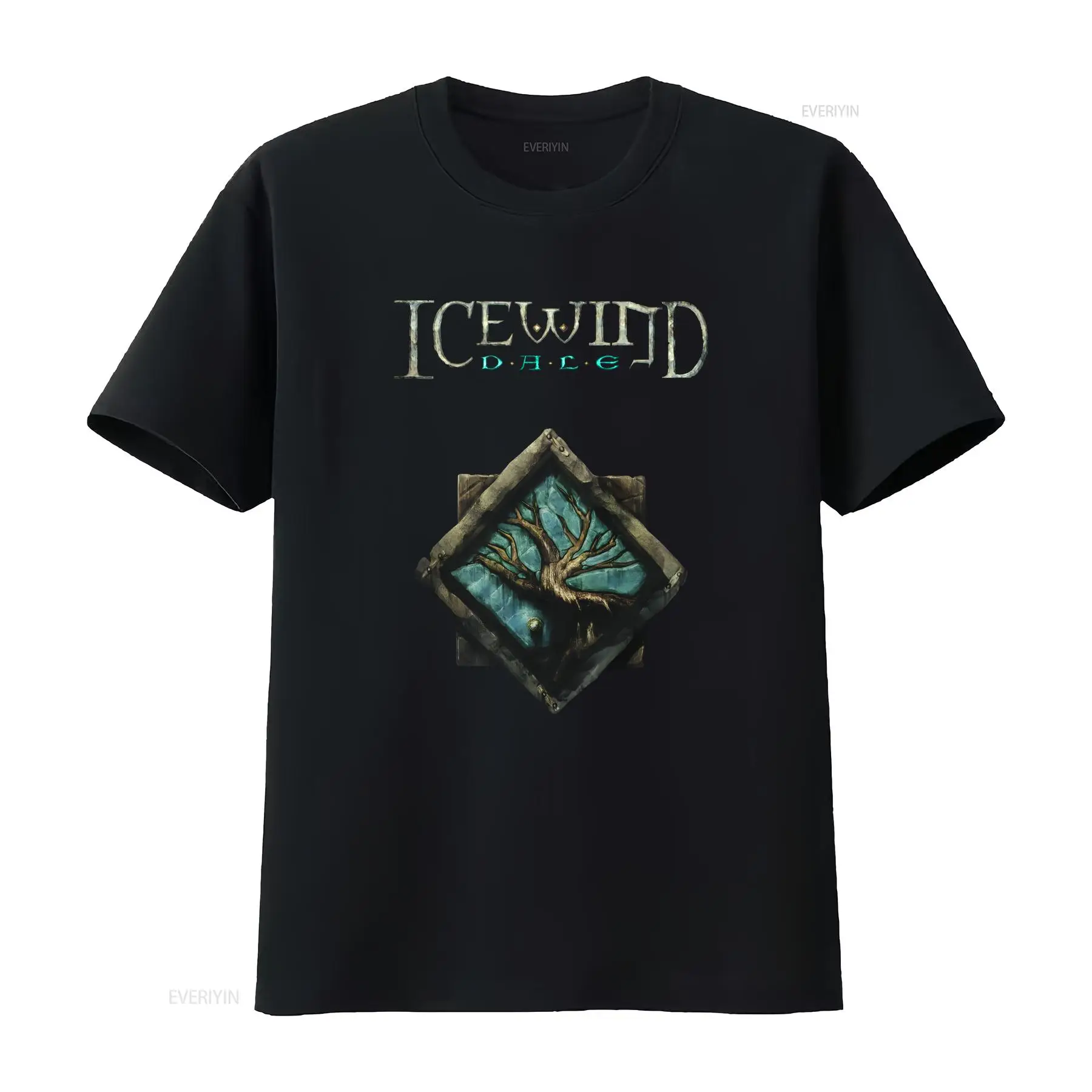Icewind Dale Logo Klassiek vid - Retro Gaming T Shirt recensie en prijs