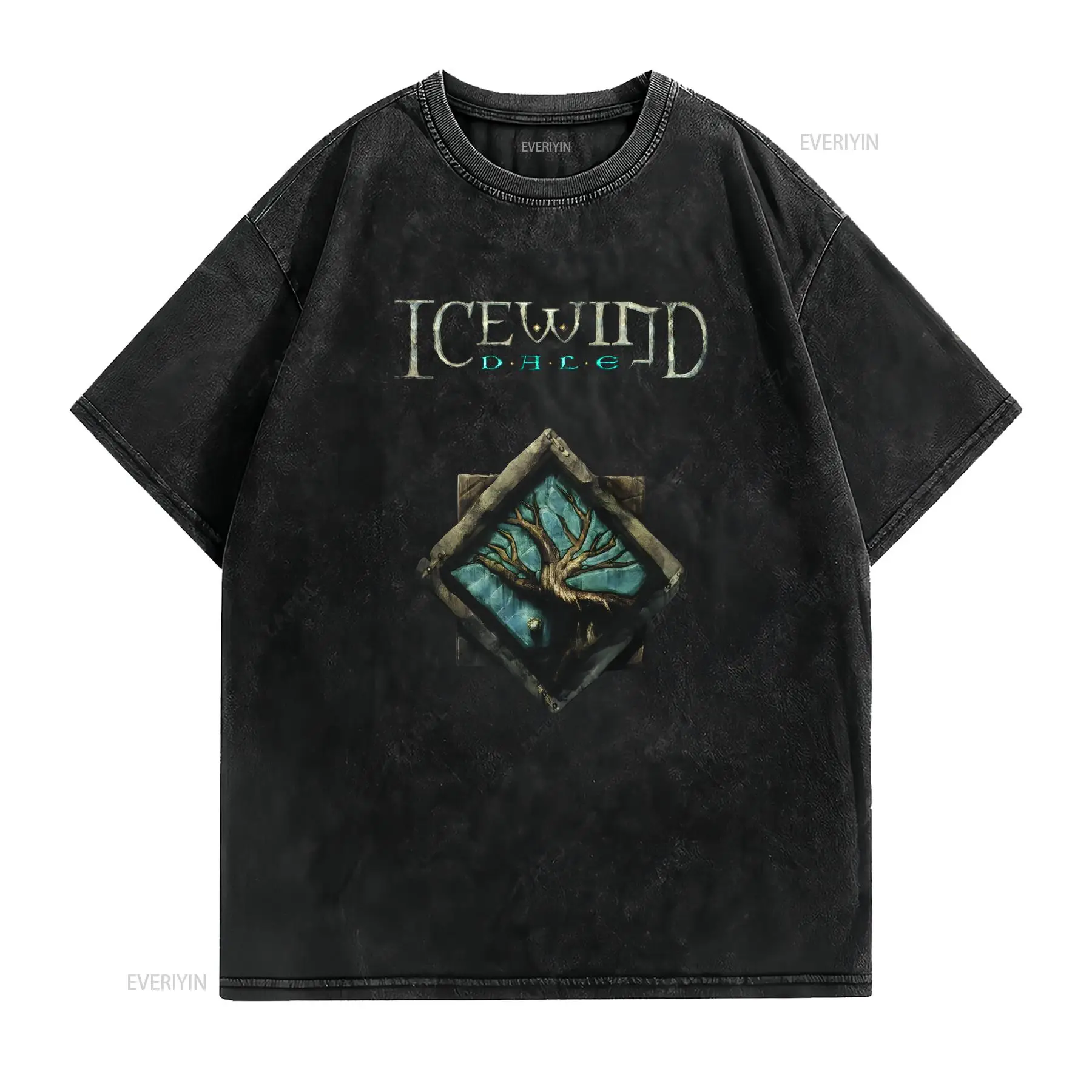 Icewind Dale Logo Klassiek vid - Retro Gaming T Shirt recensie en prijs