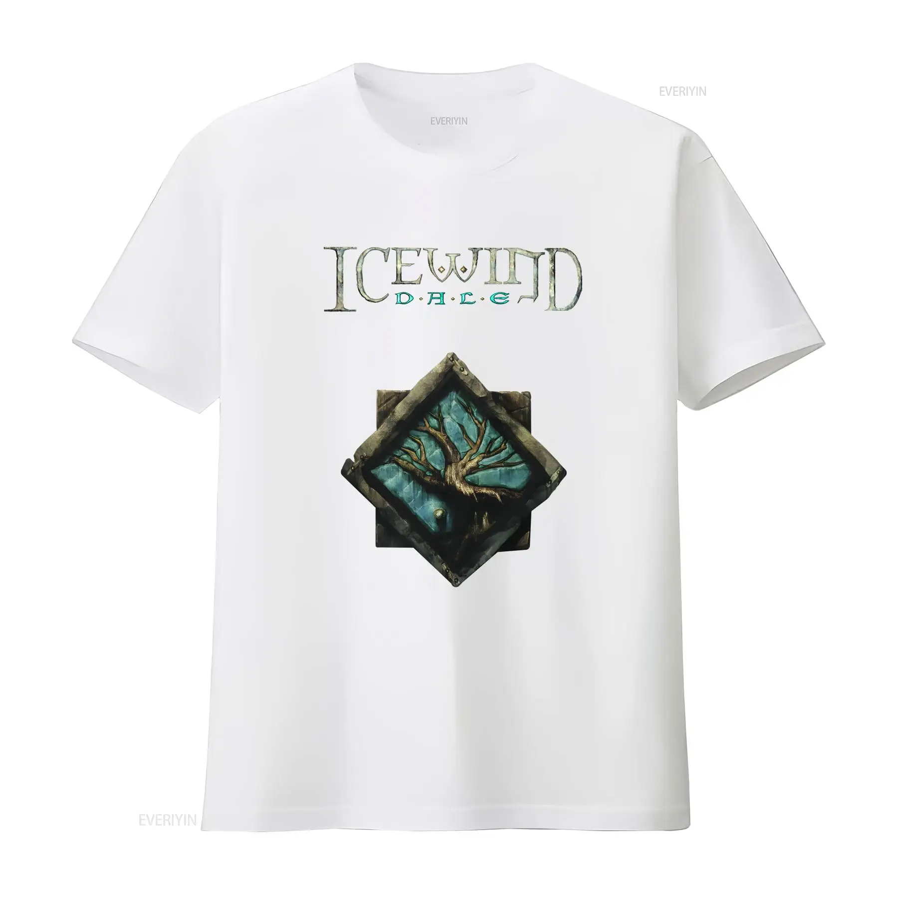 Icewind Dale Logo Klassiek vid - Retro Gaming T Shirt recensie en prijs