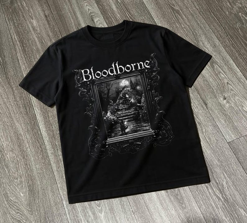 Bloodborne Dark Souls Gaming T - Retro Gaming T Shirt recensie en prijs