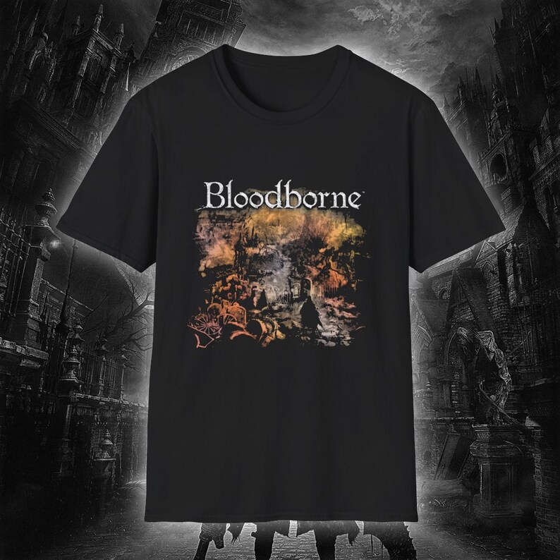 Bloodborne Dark Souls Gaming T - Retro Gaming T Shirt recensie en prijs