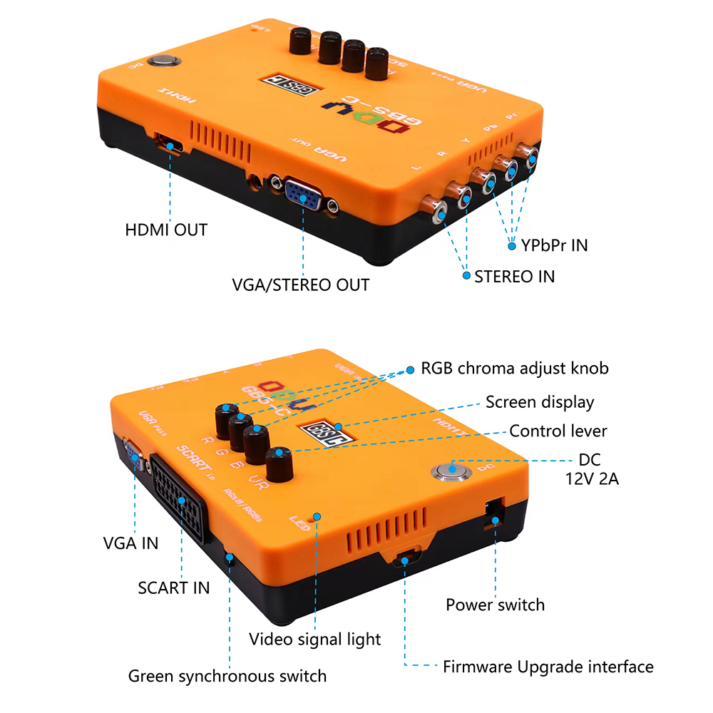 ODV-GBS-C Component/Vga/Scart  - Scart To Hdmi recensie en prijs