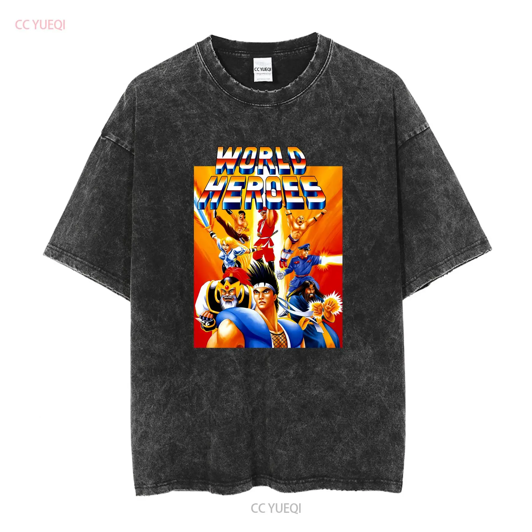 World Heroes Klassiek NEO GEO  - Retro Gaming T Shirt recensie en prijs