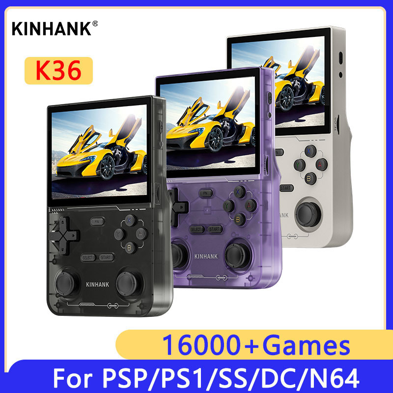 KINHANK K36 Retro Handheld Vid - Retro Gaming N64 recensie en prijs