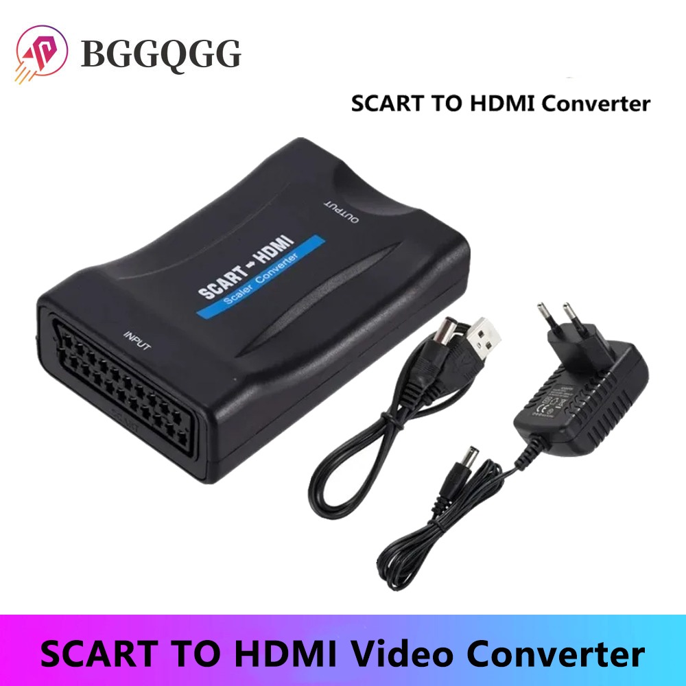 BGGQGG 1080P SCART naar HDMI-c - Scart To Hdmi recensie en prijs