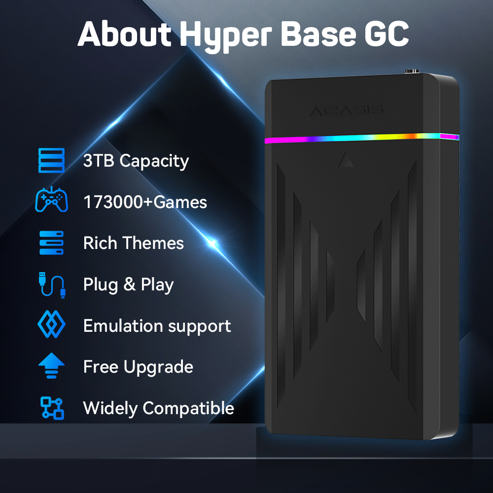 3TB Draagbare Gaming HDD Launc - Retro Gaming N64 recensie en prijs